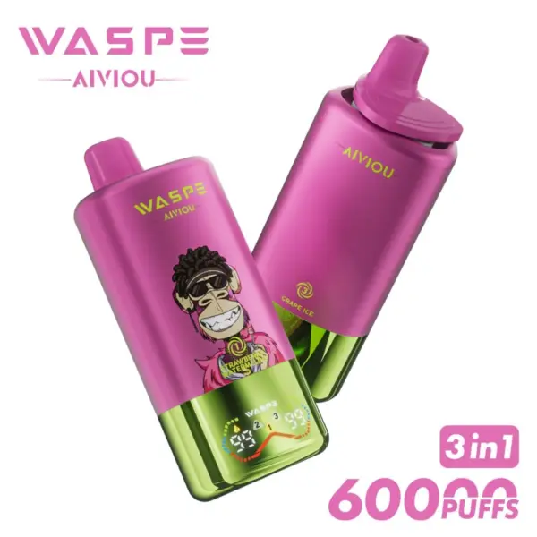 WASPE 3 en 1 60000 caladas Triple sabor