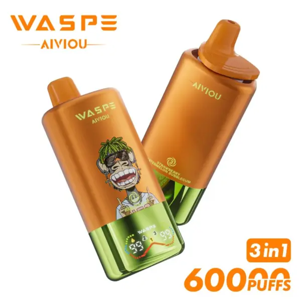 WASPE 3 en 1 60000 caladas Triple sabor