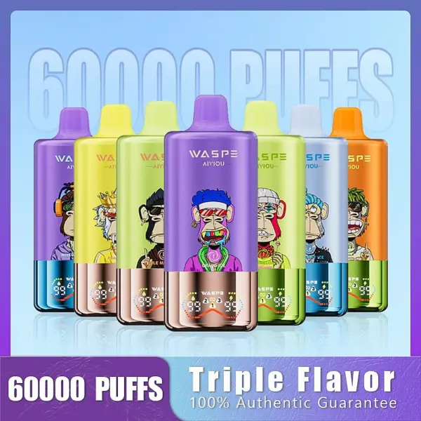 WASPE 3 en 1 60000 caladas Triple sabor