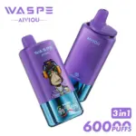 WASPE 3 en 1 60000 caladas Triple sabor