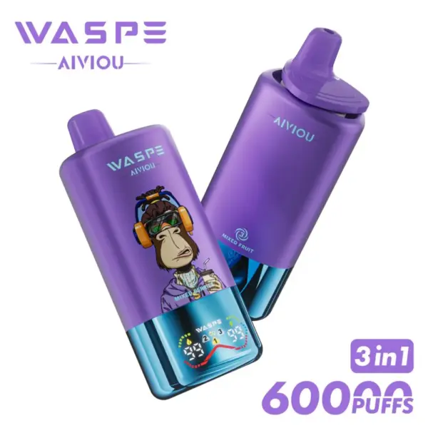 WASPE 3 en 1 60000 caladas Triple sabor