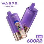 WASPE 3 en 1 60000 caladas Triple sabor