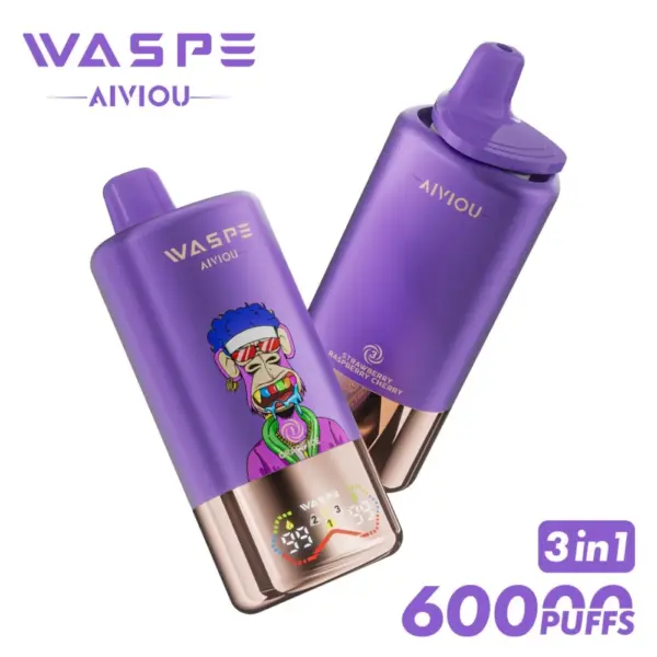 WASPE 3 en 1 60000 caladas Triple sabor