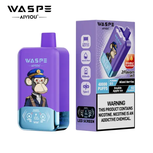 WASPE 40000 PUFFS Doble Sabor