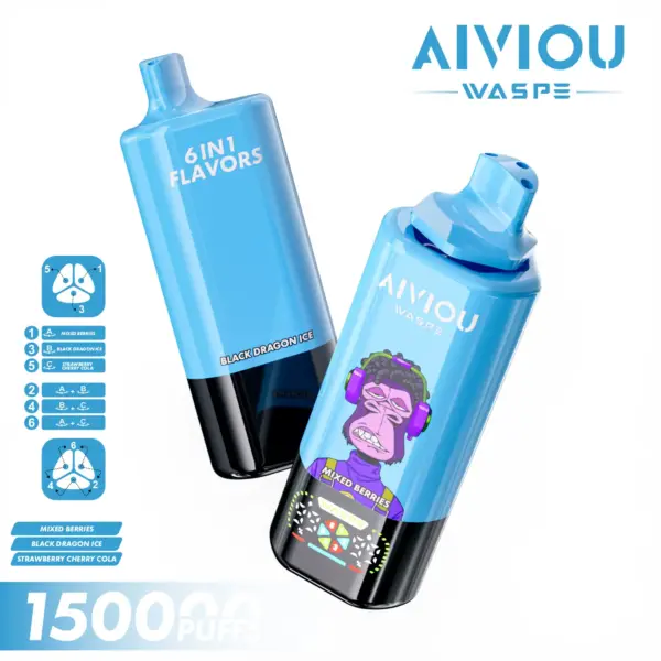 Vaporizador WASPE 6 en 1 con 150.000 caladas