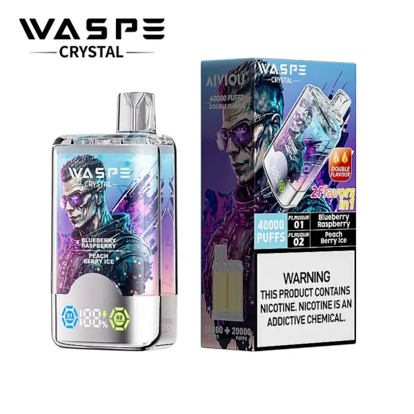WASPE Crystal 40000 Puffs Doble Sabor