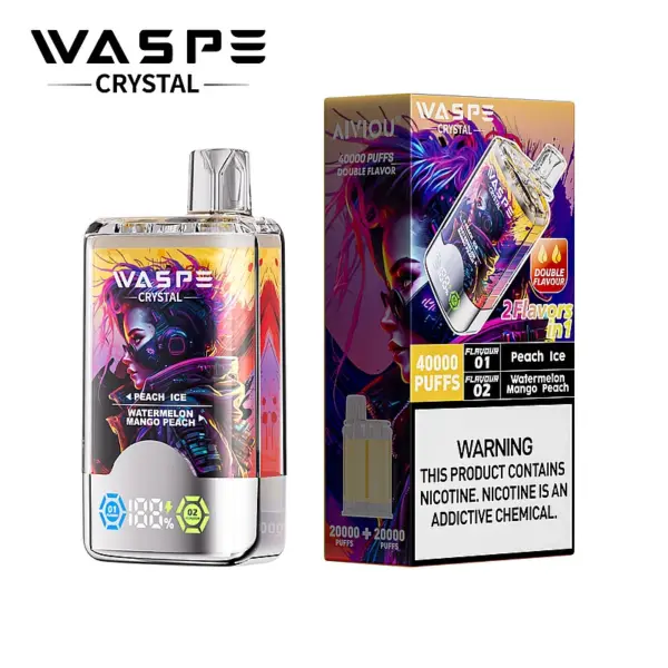 WASPE Crystal 40000 Puffs Doble Sabor