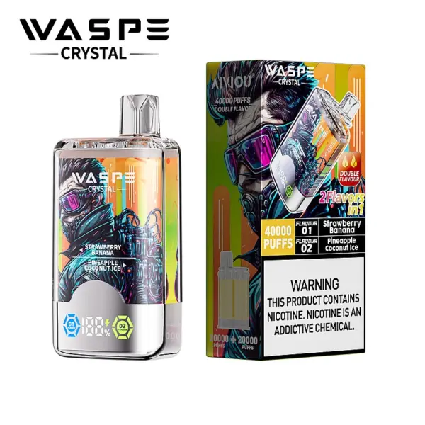 WASPE Crystal 40000 Puffs Doble Sabor