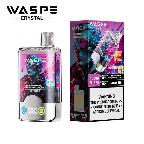 WASPE Crystal 40000 Puffs Doble Sabor