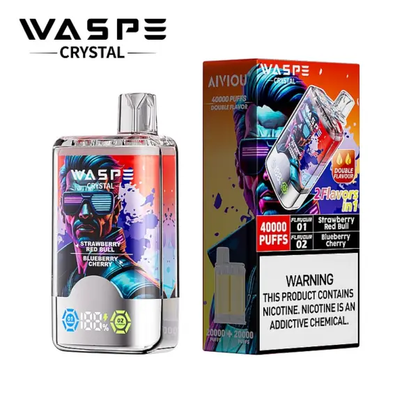 WASPE Crystal 40000 Puffs Doble Sabor
