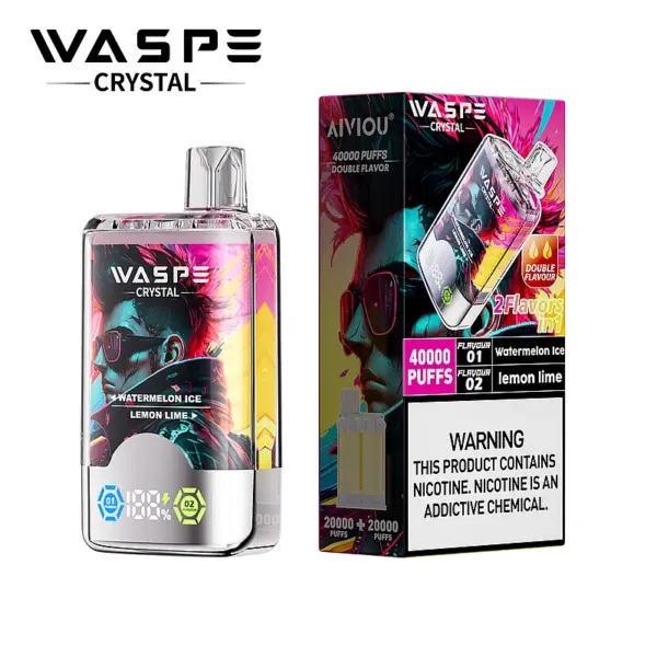 WASPE Crystal 40000 Puffs Doble Sabor
