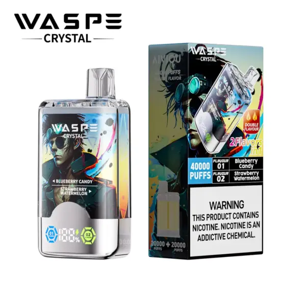 WASPE Crystal 40000 Puffs Doble Sabor